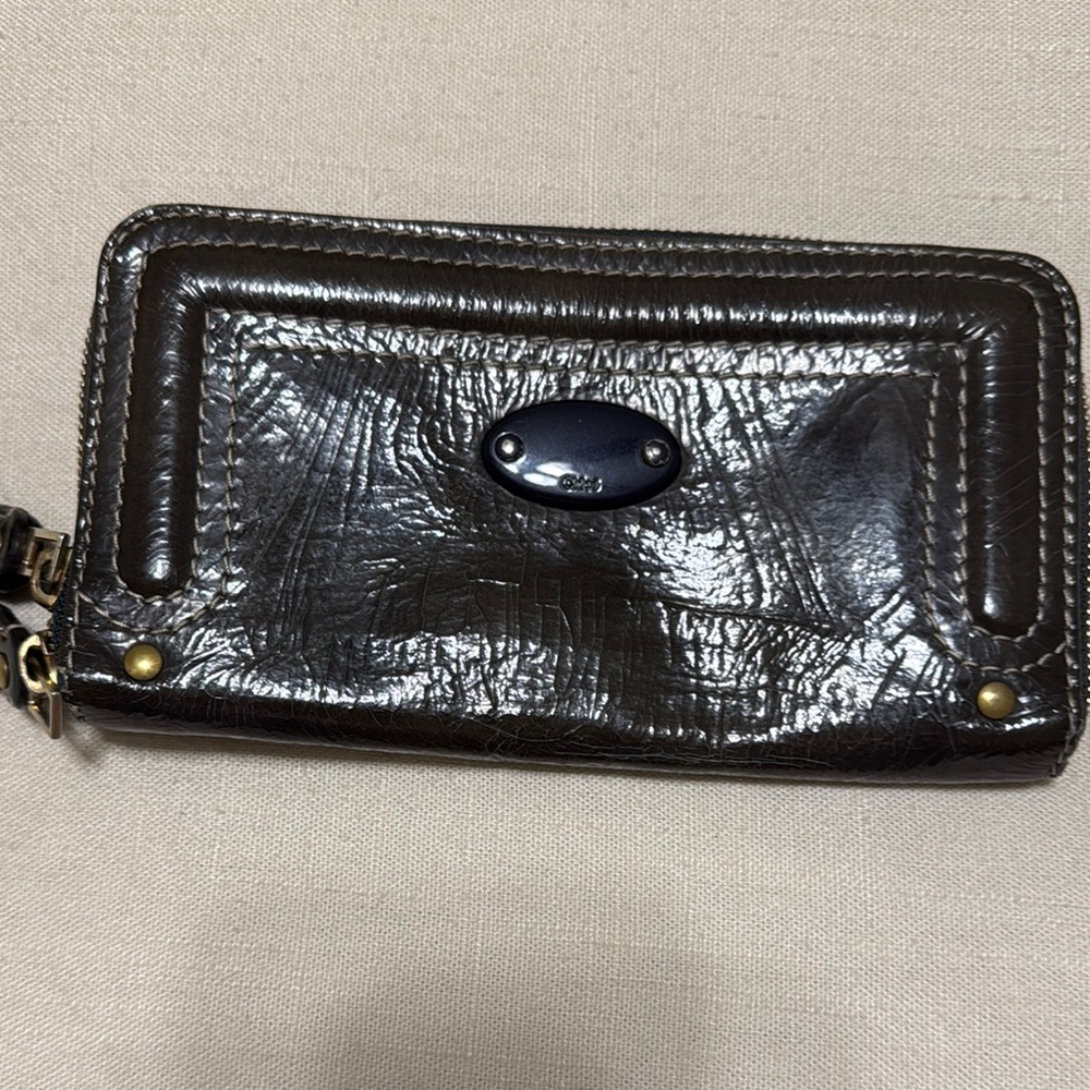 Authentic Chloé Long Zip-Around Wallet